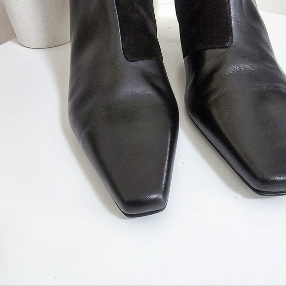 Toteme The slim 35mm leather ankle boots - Picture 4 of 14